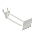 Azar 800014-wht 4-inch Glass-filled Nylon Pegboard Scan Hook White 50-pack 