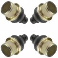 Caltric 4 Ball Joints Set Compatible With Arctic Cat Wildcat Trail 700 Sport 2015 2016 2017