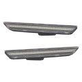 Clear White Led Rear Side Marker Signal Lamps For Ford Mustang 2015 2020 Fr3z15a201a Fr3z15a101a 2 Piece Set 