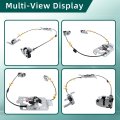6l3z-18264a01-b 6l3z-18264a00-b Rear Door Lock Latch Cable Assembly Left Driver Right Passenger Side Fits For Ford F-150