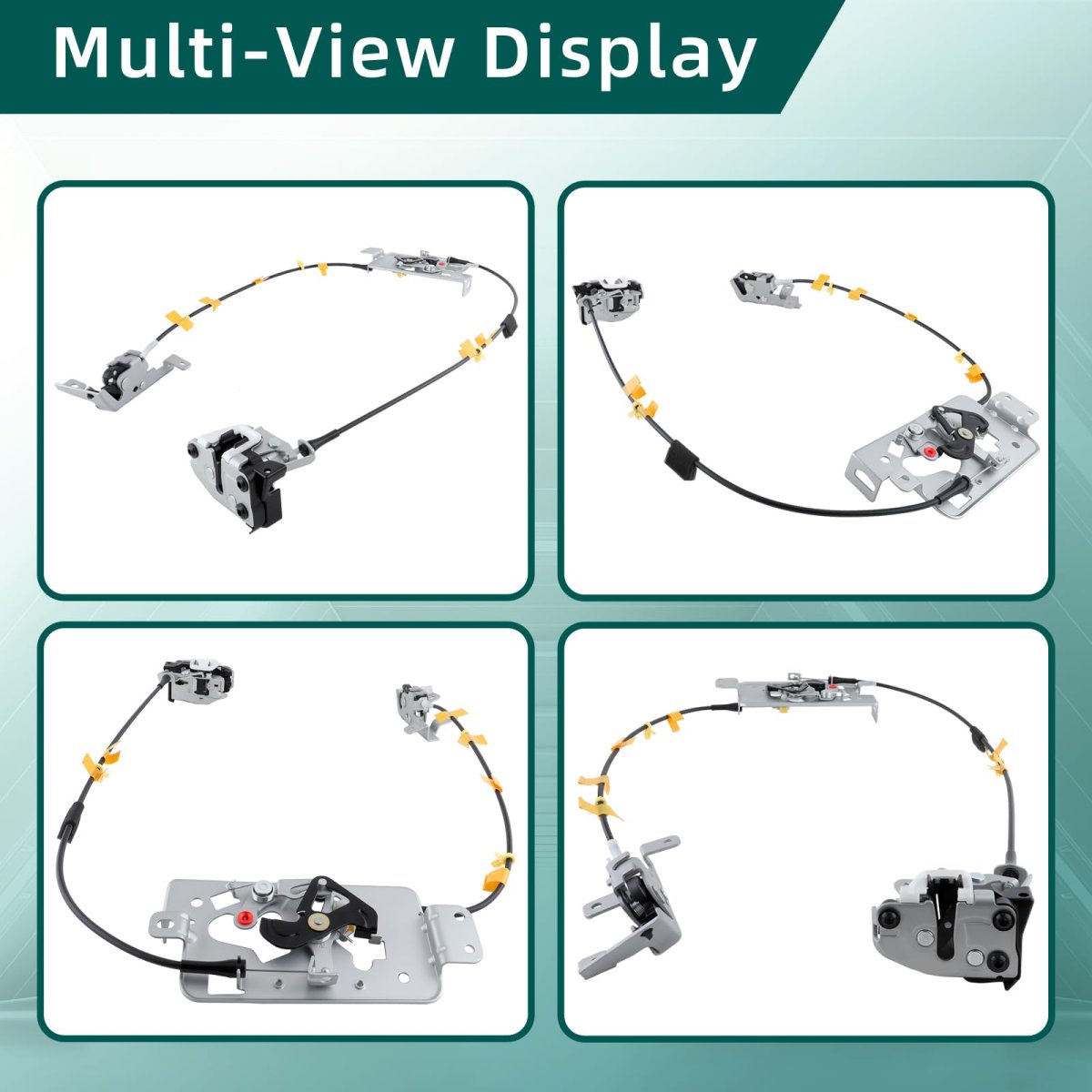 6l3z-18264a01-b 6l3z-18264a00-b Rear Door Lock Latch Cable Assembly Left Driver Right Passenger Side Fits For Ford F-150