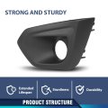 Fog Light Cover Bezel Left Driver Side For Subaru Impreza 2012 2013 2014 Black Pp Material Part 57731fj010