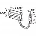Defender Security U 10304 Chain Door Guard A Lock For And Home 3-5 16 In Solid Brass Construction With A Satin Nickel Finish