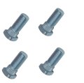 4pcs Front Wheel Hub Lug Bolts Or Rear Brake Drum Studs 1 2-20 Thread Replacement For Many Ezgo G E Golf Carts 1982