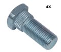 4pcs Front Wheel Hub Lug Bolts Or Rear Brake Drum Studs 1 2-20 Thread Replacement For Many Ezgo G E Golf Carts 1982