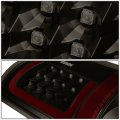 Auto Dynasty Led Tail Light For 2007-2009 Dodge Ram 1500 2500 3500 Reverse Brake Lamp With Red 3d C-tube Bar Driver And