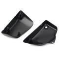 Zhisheng Motorcycle Abs Side Battery Cover For Honda Vt1100 Shadow Spirit Ace Sabre Aero 1999-2008 Black