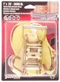 Erickson 01326 Yellow 1 X 25 Medium Duty Ratcheting Tie-down Strap 3000 Lb Load Capacity 