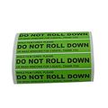 Foshio Do Not Roll Down Sticker Windshield Stickers Warning Label Pro Auto Window Tinting Fitting Tint Tool 100pcs Roll