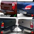 Amerilite For 2000-2006 Toyota Tundra Double Cab Trim Rosso Red Led Replacement Tail Lights Pair Passenger And Driver Side