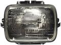 P-h105h Replacement Driver Side Headlight Assembly Halogen Light Source Clear Polycarbonate Lens Waterproof White Color 