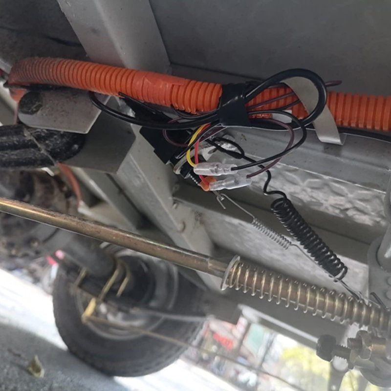 Motorcycle Rear Brake Stop Light Switch With Steel Spring Kit Compatible For 1969-1994 Honda Ct70 Trail