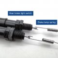 Motorcycle Rear Brake Stop Light Switch With Steel Spring Kit Compatible For 1969-1994 Honda Ct70 Trail