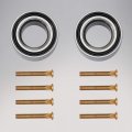 Wheel Hub Service Kit With 44mm Id Studs Bearings Front Left Right For Polaris Rzr 570 800 Efi S More Replaces 
