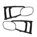 On Towing Mirrors Extenders Abs Side Mirror Extensions For Trucks Rvs Trailers Suvs 360 Degree Rotation Enhanced Visibility