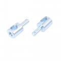 X Autohaux Car Dual Carburetor Linkage Set Replacement For Barry Grant Carbs