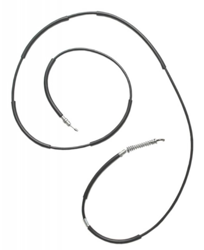 Bc96138 Professional Grade Parking Brake Cable Metal Construction For Vehicle Specific Fit Gray Finish