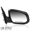 To1321349 Factory Style Passenger Right Side Mirror Manual Folding Power Adjust Heated Glass Turn Signal Compatible With Toyota