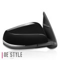 To1321349 Factory Style Passenger Right Side Mirror Manual Folding Power Adjust Heated Glass Turn Signal Compatible With Toyota