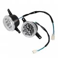 Tdpro Pair Led Headlight For Atv Quad Gy6 150cc 250cc Peace Utility 