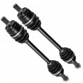 Caltric Rear Right And Left Complete Cv Joint Axles Compatible With Honda Trx650fa Trx650fga Rincon 650 4x4 2003-2005