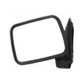 Driver Side Door Mirror For Isuzu Pickup 1994 1995 Dx Lx Model Manual Glass Non Heated Foldaway Black Primed Flat Iz1320105 