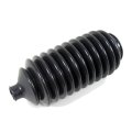 Rack And Pinion Bellows Set For 1990 To 1997 Mazda Miata Black Plastic Standard Style Front Position Replacement Part 