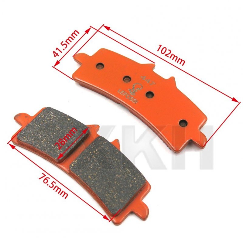Carbon Ceramic Front Brake Pads For Ducati Diavel Streetfighter 1098 Strada Fa447 High Temperature Resistance Performance
