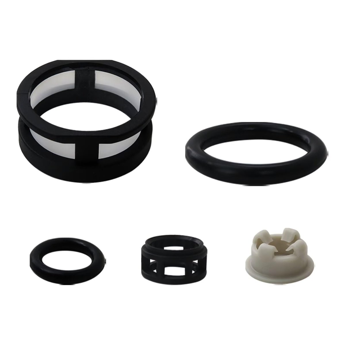 Side Feed Fuel Injector Repair Kit Filters Seals O-rings Pintle Caps Injectors Fit For 1997 Nissan 240sx Base Coupe 2-door 2 4l