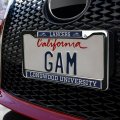 Longwood University Mascot Full Size Standard License Plate Metal Frame
