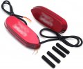 Httmt- Led Red Signal Mirror Block Off Base Plate For Gsxr 600 750 1000 2006-2008 P N Mt222-010a-blue-gsxr 