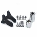 Hongk- Motorbike Aluminum No Cut Frame Slider Crash Protector Compatible With 2011-2020 Suzuki Gsxr 600 750 B01bi8r2du