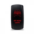 Ch4x4 Rocker Switch For Toyota Land Cruiser 80 Series Off-road Lights Symbol Red Led