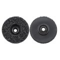 2 Pack 4 5 Paint Eater Replacement Discs Spun-fiber Hook Loop Sanding For Rotating Palm Sander Open-web Removal Disc Wood Metal 