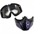Birdz Eyewear 2 Pairs Pelican Mask Safety Goggles Fitover Black Tpu Frame W Clear Smoke Lenses 