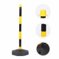 Yardwe Isolation Bollard Sign Parking Barrier Pile Garage Aid Road Delineator Cone Warning Colum Water-fillable Elastic Column