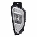 Passenger Side Fog Light Ford Escape 2020 2021 2022 Halogen Bulb Clear Lens Capa Certified Replacement For Fo2593255 And Lj6z 
