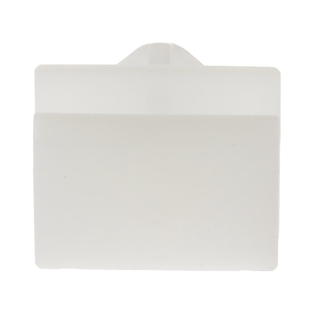 Cadillac Eldorado 1995-22 Rocker Molding Clips Plastic Natural Finish White Color 0 17 Inches Center Groove Diameter 0 57