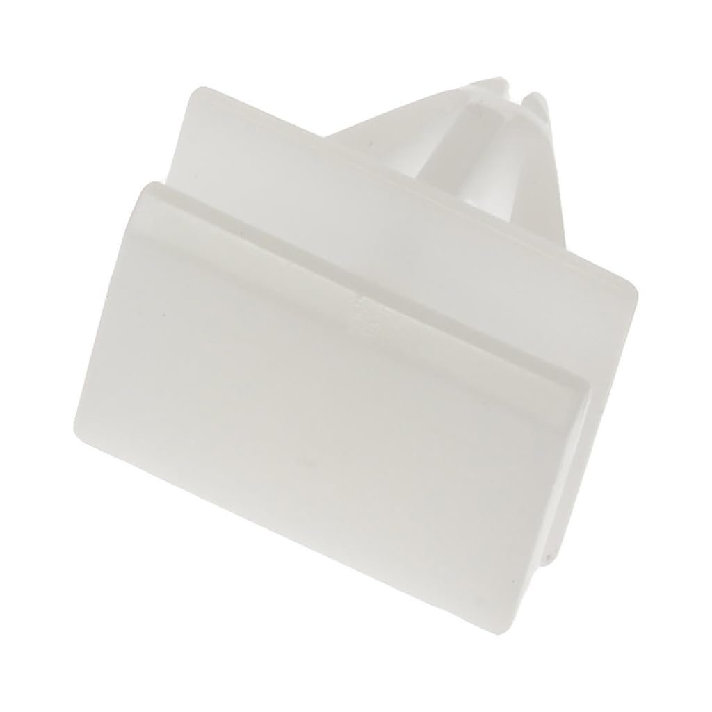 Cadillac Eldorado 1995-22 Rocker Molding Clips Plastic Natural Finish White Color 0 17 Inches Center Groove Diameter 0 57