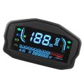 Digital Display Motorcycle Speedometer Instrument Cluster Tachometer Lcd Water Temperature Oil Level Gauge Motorcycles Meter