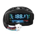 Digital Display Motorcycle Speedometer Instrument Cluster Tachometer Lcd Water Temperature Oil Level Gauge Motorcycles Meter