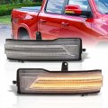 Ajp Distributors Clear Lens Sequential Led Dynamic Side Mirror Turn Signal Lights Blinker Indicator Lamps Assembly Compatible 