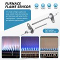 2pack S1-025-37499-000 025-37499-000 Gas Furnace Flame Sensor Replacement For Luxaire York Cm8m100c16mp11 Cm8m100c20mp11