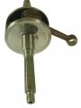 Horizontal Minarelli Crankshaft 10mm For 50cc 2 Stroke 1pe40qmb Jog Engines 240mm Length M10x1 25 Flywheel And Drive End