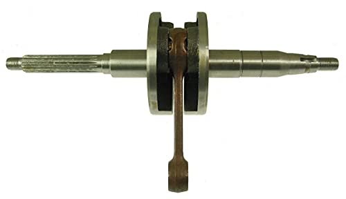 Horizontal Minarelli Crankshaft 10mm For 50cc 2 Stroke 1pe40qmb Jog Engines 240mm Length M10x1 25 Flywheel And Drive End