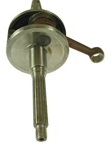 Horizontal Minarelli Crankshaft 10mm For 50cc 2 Stroke 1pe40qmb Jog Engines 240mm Length M10x1 25 Flywheel And Drive End