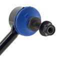Stabilizer Bar Link Set For 2012 2013 Volkswagen Golf R Natural Rubber Bushing Black Ball Joint End 1 Fixed 2 Front Position