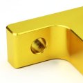 2 Inches Mounting Bracket Off-road Light Bar Tube Clamp Roof Roll Cage Holder Packs Gold 