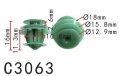 Autobahn88 Liftgate Tailgate-lower Gate Trim Clip Compatible With Mazda 13-15 Cx-5 Oem Kd4568865 Pack Of 20