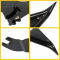 Gxywady 16 Inches Motorcycle Backrest Sissy Bar Detachable W Pad Replacement For Touring Cvo Road Glide Street King Electra
